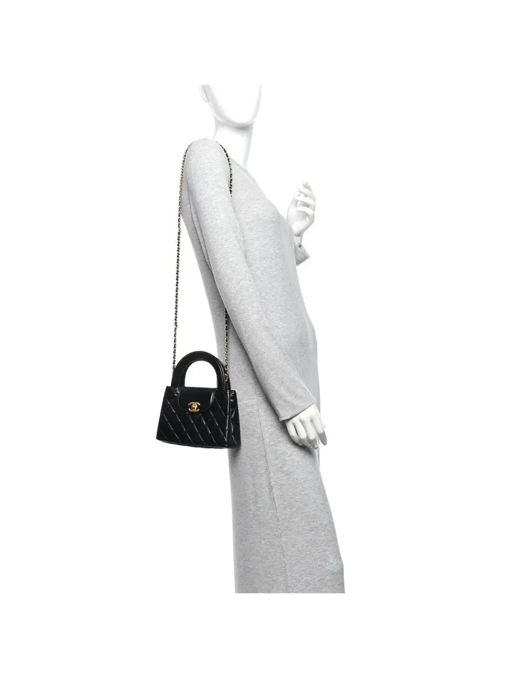 Chanel Shiny Aged Calfskin Quilted Nano #335693C59B